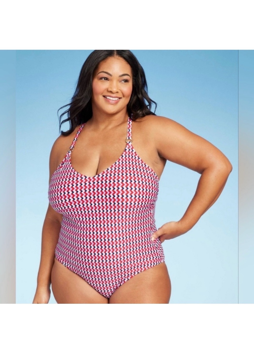 BNWT Kona Sol Plus Size One-Piece Swimsuit